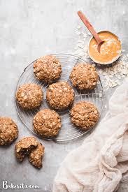 Toasting and grinding the oats results in a smooth muffin with a slightly. Peanut Butter Oatmeal Cookies Gluten Free Vegan Bakerita