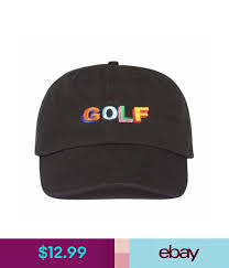 Tyler the creator hat is available in different. Tyler The Creator Golf Hat Black Dad Cap Wang Cross T Shirt Earl Odd Future Black Dad Tyler The Creator Merch Dad Caps