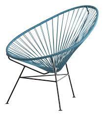 Outdoor papasan chair cushion round hanging egg hammock chair pads 52 x 6 x 52 with ties quilted design swing chair cushions for outdoor patio garden,chair not included. Ok Design Acapulco Chair Von Ok Design Designermobel Von Smow De