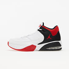 Férfi cipők Jordan Max Aura 3 White/ University Red-Black