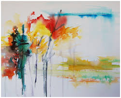 Shop abstract prints & abstract interpretation art like trees and cityscapes. Exploring A New Style In Watercolour Landscape Painting Angela Fehr Watercolour