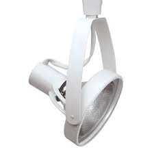 Halo Lazer 1 Light White Track Lighting Head Lamp Front Loading Lzr1338p The Home Depot