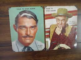 JOHN RUSSELL/JOHN McINTIRE 1960s Detroit TV Mag TV Album Page/LAWMAN/WAGON  TRAIN