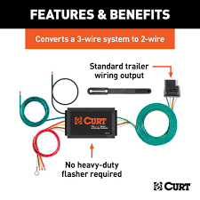 A wiring diagram is typically utilized to repair troubles as well as making sure that the links have actually been made as well as that whatever is present. Powered 3 To 2 Wire Taillight Converter Sku 59146 For 47 59 By Curt Manufacturing