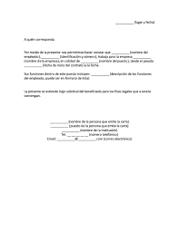 Carta de recomendación laboral, ¿qué son? Constancia De Trabajo Carta Laboral Formatos Y Ejemplos Word Para Imprimir