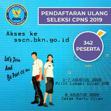 07 mar, 2021 post a comment. Pendaftaran Ulang Seleksi Cpns Bnn Ri 2019