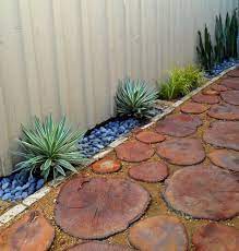 Buy wood logs and get the best deals at the lowest prices on ebay! Recycled Tree Stump Pavers Wood Pavers Modern Landscape Houston By Sweetlake Interior Design Llc Houzz