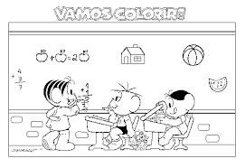 Página para colorir meias de criança. 50 Desenhos De Estudantes Para Imprimir E Colorir Online Cursos Gratuitos