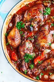 Julia Child S Coq Au Vin Aberdeen S Kitchen Recipe Chicken Recipes Recipes Poultry Recipes