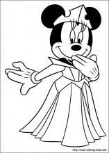 Mickey mouse and minnie coloring pages are a fun way for kids of all ages to develop creativity, focus, motor skills and color recognition. Minnie Mouse Coloring Pages On Coloring Book Info