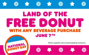 Donut day falls on the first friday of june each year. Watch Dunkin On Babcock Street In Palm Bay Set To Celebrate National Donut Day On Friday