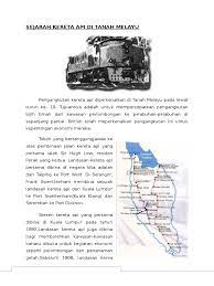 Pada tahun 1992, ktm disyarikatkan walaupun masih dimiliki sepenuhnya oleh kerajaan malaysia. Sejarah Keretapi Di Tanah Melayu