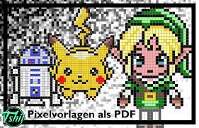 Pixelart vorlagen bilder pixel perlen bügelperlen pixel art vorlagen kreuzstich götterauge punto de cruz. Pixel Art Vorlagen Als Pdf Zum Download Kostenlos Tshii Kreativshop