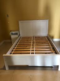 Ikea sultan luroy king slatted bed base. Ikea Aspelund Bed Frame Nighstand Table Classifieds For Jobs Rentals Cars Furniture And Free Stuff