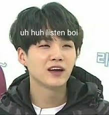 i can hear this picture bts suga meme faces bts memes hilarious bts memes