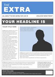 Newspaper Template 9 Download Free Documents In Pdf Ppt Word Newspaper Article Template Newspaper Template Newspaper Article Format