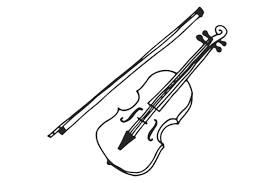 Violin Drawing. Hand Drawn Classic Music Graphic by onyxproj · Creative  Fabrica
