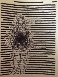 By Brooke Hymer Blackout Poetry Art Book Page Art Poetry Art