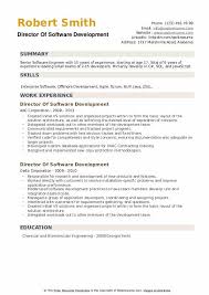 Browse resume examples for software engineering jobs. Director Of Software Development Resume Samples Qwikresume
