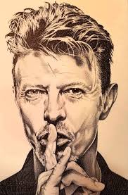 Can you identify the creator of the pen and ink drawing?