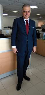 By welcome to outsons october 15, 2019. Blue Suit Black Shirt