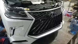 Inside, a new black headliner. Lexus Lx570 2008 To 2020 Conversion Final Result In Dubai Youtube