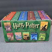 Harry Potter Box Set Books One Thru Seven By J K Rowling Paperbacks 2009 Harry Potter Box Set Box Set Books Potter Box