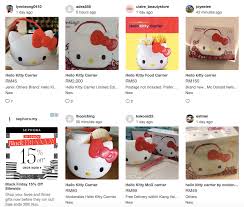 Pixalpost & sixtymac production camera operator: Hello Kitty Fever Malaysians Reselling Mcd Hello Kitty Carrier For Up To Rm3 000 Lifestyle Rojak Daily