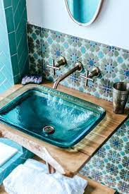 bathroom ideas blauwe badkamer huis verbouwen badkamerideeen