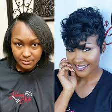 A finger wave hairstyle is still famous till date after being transformed in modern form since it emerged in 1920. Finger Waves On Pixie Cut Novocom Top