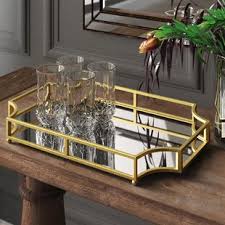 Vintage crystal serving tray/ display tray perfume etc lovely item. Large Perfume Vanity Trays Wayfair