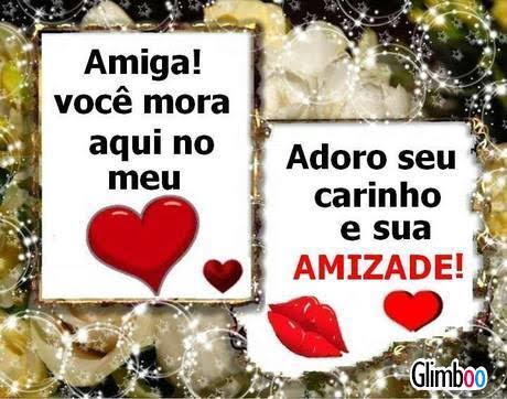 Resultado de imagem para adoro sua amizade"