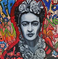 Frida oil painting 4ft x 3ft for sale