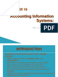 Accounting Information Systems Pdf Strategic Management Value Chain