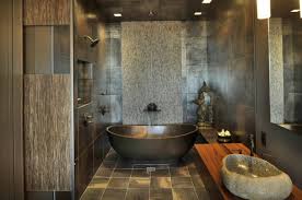 Note how cleverly the wooden slats drainage for the wet area are designed and placed to blend in. 15 Zen Inspired Asian Bathroom Designs For Inspiration