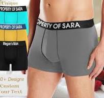 Custom Boxers With Text,men's Boxer Briefs With Custom ...