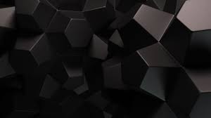 Abstract Black And White Plain Background Abstract Black Shapes