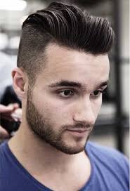 Slicked Back Hairstyle With Hair Styling Gel Undercut Hairstyles Slick Hairstyles Men S Short Hair