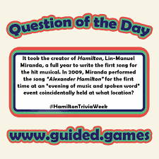 A few centuries ago, humans began to generate curiosity about the possibilities of what may exist outside the land they knew. Guided Games Question Of The Day Free Entry To Live Hamilton Trivia On Saturday Prizes Time The Winners To Whoever Answers Correctly First R Trivia