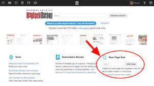 Most likely, the url will be in the format of: Save Pages In The Wayback Machine Internet Archive Help Center