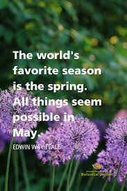 Spring Quote Garden Quotes Botanical Gardens Public Garden