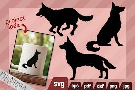 Download German Shepherd Svg Dog Silhouette Clipart Housepets 1226209 Vectors Design Bundles