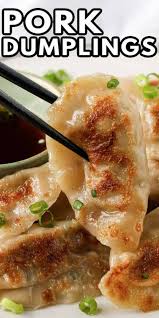 This Pork Dumpling Recipe Is Not Only Easy To Make But Also Uses Simple Flavorful Ingredients Pork Wonton Recipe Wonton Recipes Easy Dumplings Recipe