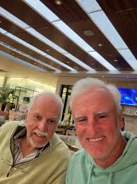 Another night with the legend… Pops is killing at almost 91 #blessed