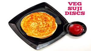 Veg Suji Discs I Crispy Suji Breakfast Recipe Breakfast Recipes Veg Recipes