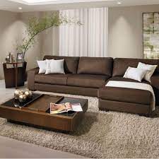 Wonderful Sofa The Carpet Is Normal On The Wall Living Room Decor Brown Couch Beautiful Living Rooms Decor Brown Couch Living Room