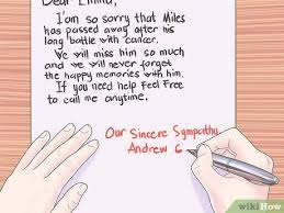 Sometimes you just want a few simple words for a card that acknowledges a loss and let's someone know you're thinking of them. 3 Ways To Sign A Sympathy Card Wikihow
