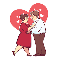 1 955 Fat Couple Stock Illustrations Cliparts And Royalty Free Fat Couple Vectors