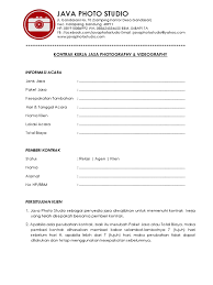 Mulai dari resiko kerugian, persaingan, hingga resiko. Template Surat Kontrak