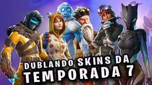 Anonymous on fortnite patch 16.50 skins and cosmetics. E Se As Skins Da Temporada 7 Falassem Fortnite Youtube